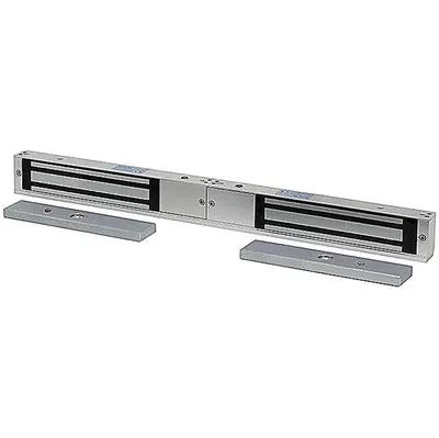 Замок Smartec ST-EL180MLD, электромагнитный сдвоенный, 2×180 кг, 12/24 В
