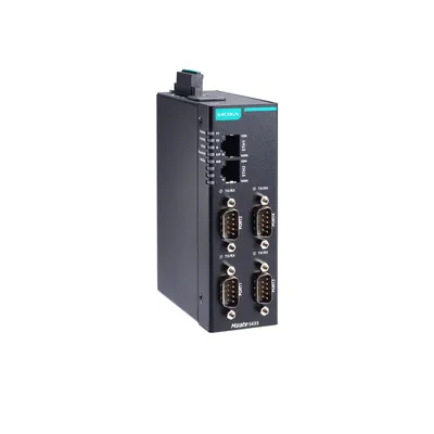 Преобразователь протоколов MOXA MGate 5435, 4×Modbus RTU/ASCII, 2×Ethernet, DIN-рейка
