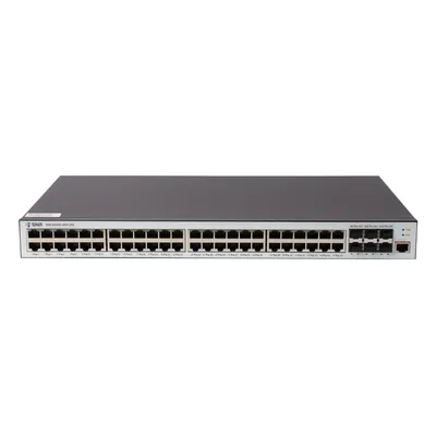 Коммутатор SNR-S5310G-48TX-UPS, L2+, 48×1GbE, 6×1/10G SFP+, UPS 12 В
