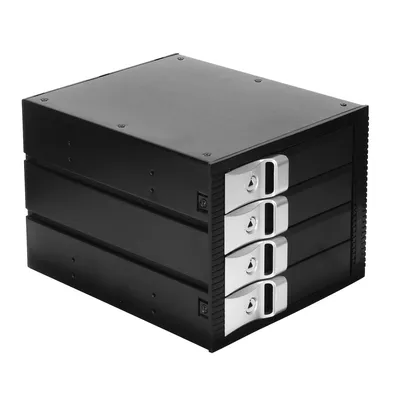 Корзина для HDD EXEGATE HS435-01 (EX264645RUS), 4×3,5" SATA/SAS, 3×5,25"