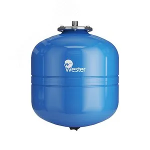 Бак расширительный WESTER WAV35, 35 л, 10 бар, вертикальный, для водоснабжения