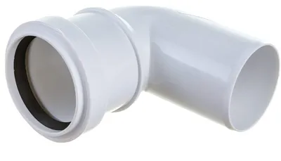 Отвод PRO AQUA STPL1005887, 50 мм, 87°, раструбный, для бесшумной канализации