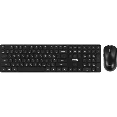 Клавиатура + мышь MSI S11-43RU213-Y92, беспроводная USB, чёрный