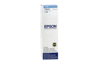 Чернила Epson 664 C13T66424A, голубые, 70 мл, для серии L