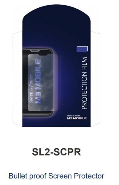 Защитное стекло M3 Mobile SL20-SCPR для SL20