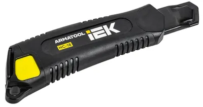 Нож строительный IEK ARMATOOL НС-18 SK2, AUTO-lock, лезвие 18 мм