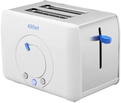 Тостер Kitfort КТ-6562, 2 слота, 1000 Вт, 7 уровней поджаривания