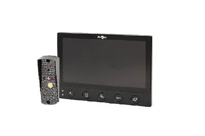 Комплект видеодомофона Smartec ST-MS607S-BK, 7", 600ТВЛ, черный
