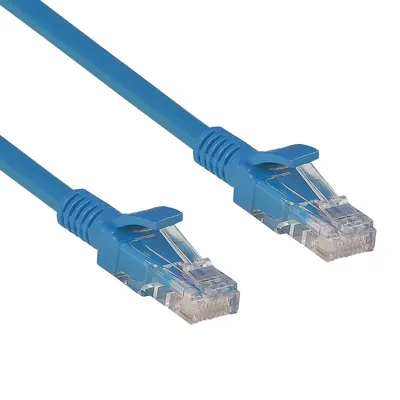 Патч-корд ExeGate UTP-RJ45-RJ45-5e-3M-BL, UTP Cat.5e, 3 м, синий