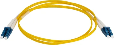 Патч-корд оптический LANMASTER LAN-2LC-2LC/SU/SL-10, LC/UPC—LC/UPC, SM OS2, дуплекс, 10 м, LSZH