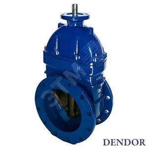 Задвижка DENDOR BKLA0000050U, чугунная, обрезиненный клин, DN 50, PN10/PN16