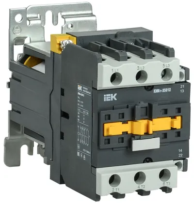 Контактор IEK КМИп-34012 (KMD31-040-110-11), 40 А, 110 В DC, 1NO+1NC, 3 полюса