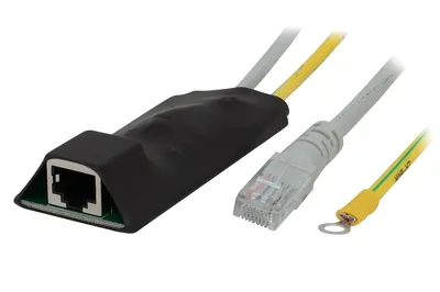 Модуль грозозащиты SNR-SPNet-BP2001-IP10, 1×RJ45, 10/100/1000, PoE