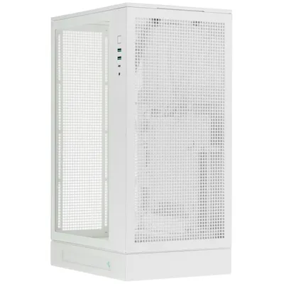 Корпус Deepcool CH270 DIGITAL WH, Micro ATX/Mini-ITX, белый, без БП