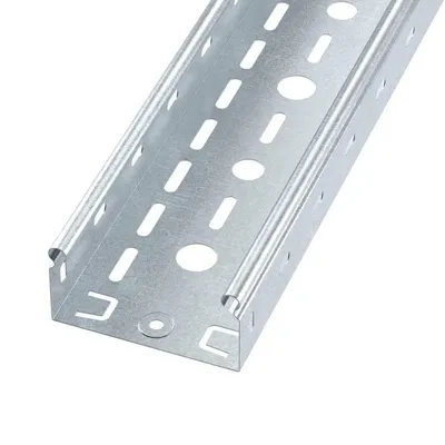 Лоток кабельный DKC SPL3510, листовой перфорированный, 100x50x3000 мм, сталь 0,6 мм