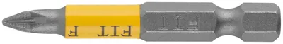 Бита FIT 57514, сталь S2, PZ1, 50 мм, 2 шт