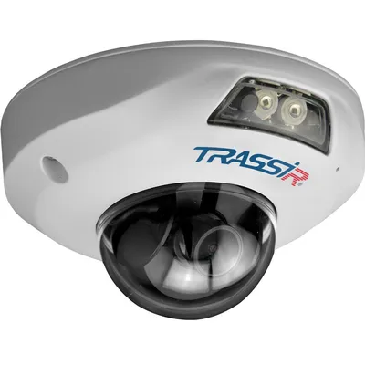 IP-камера Trassir TR-D4151IR1 v7 2.8, 5 Мп, 2.8 мм, ИК 15 м, IP66, IK10