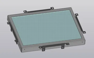 Монитор Ниеншанц-Автоматика SDA-15-TC, 15", 1024×768, PCAP-touch, OpenFrame, 12 В DC