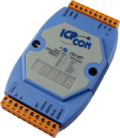 Модуль ICP DAS I-7014D CR, 1 канал АЦП 16 бит, RS-485, DCON
