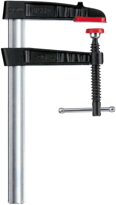 Струбцина BESSEY BE-TG20K, ковкий чугун, 200/100 мм, усилие 6 кН, Т-образная рукоятка