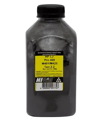 Тонер Hi-Black M401, для HP LJ Pro 400 M401/M425, 290 г