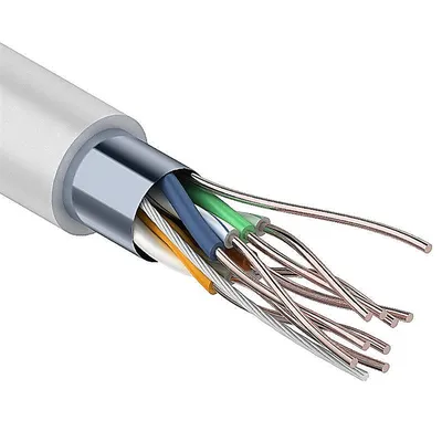 Кабель витая пара REXANT 01-0143, U/FTP 4PR 24AWG CAT5e, 305 м
