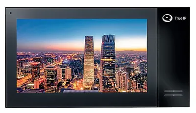 IP-монитор True IP TI-3001BP, 7" сенсорный 1024×600, PoE 802.3af, 222×120×22 мм