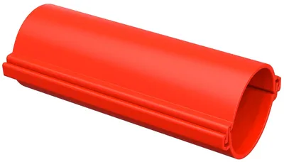 Труба пластиковая для электромонтажа IEK CTR30-110-K04-003, ПВХ, 110 мм, 3 м, красная