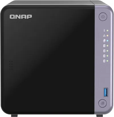 СХД QNAP TS-432X-4G, 4 отсека, Alpine AL-524, 4 ГБ DDR4, 10GbE SFP+