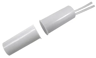 Датчик магнитоконтактный Smartec ST-DM015NO-WT, НР, врезной, зазор 25 мм