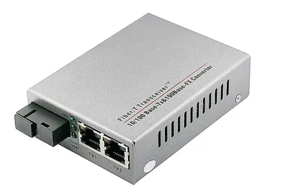 Медиаконвертер OSNOVO OMC-100-21S5b, 2x10/100Base-T, 1x100Base-FX SC, до 20 км