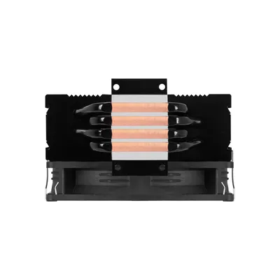 Кулер ExeGate Dark Magic EE400XL-PWM (Al+Cu, черное покрытие, 4 тепл.трубки, LGA1954/1851/1700/1200/115x/AM5/AM4, TDP 140W, Fan 120mm, PWM, 800-2400RPM, Hydro bearing, 4pin, 11-37db, 620г, с термопастой, на винтах, Color Box)