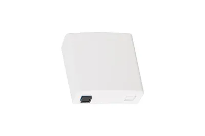 Оптическая розетка NIKOMAX ESSENTIAL NMF-WO01SCUS2-CS-WT, 1×SC/UPC, SM OS2