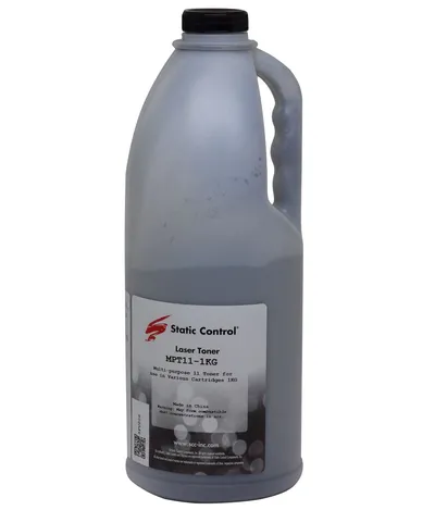 Тонер Static Control MPT11-1KG, черный, 1кг