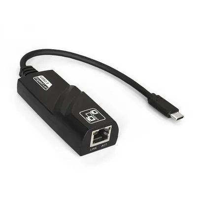 Кабель-адаптер ExeGate EXE-730-45, USB 3.1 Type-C — RJ-45 1000 Мбит/с, RTL8153