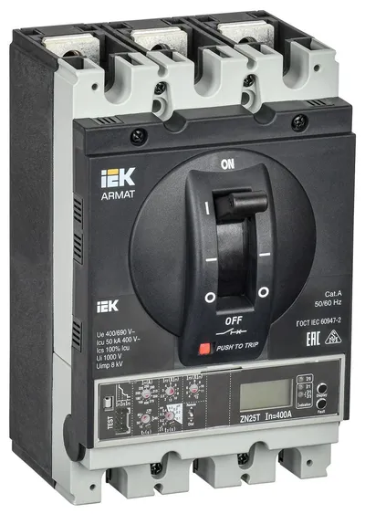 Автоматический выключатель IEK ARMAT AR-MCCB-3G, 250 А, 50 кА, 3P, литой корпус