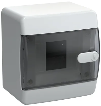 Щит IEK UIC-KP12-N-04-41-K01, навесной 4 модуля, IP41, прозр. дверца