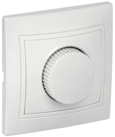Светорегулятор IEK EDK10-K01-03-DM, поворотный, 25-400Вт, белый