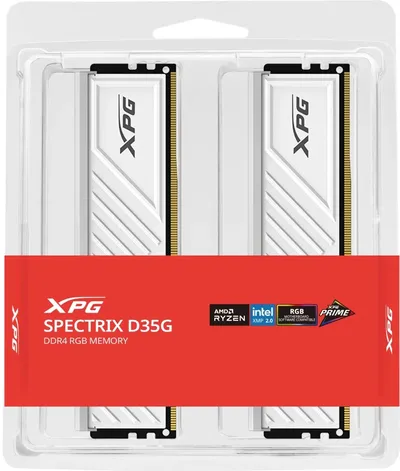 Модуль памяти A-DATA XPG Spectrix D35G AX4U32008G16A-DTWHD35G, DDR4, 2×8 ГБ, 3200 МГц, CL16