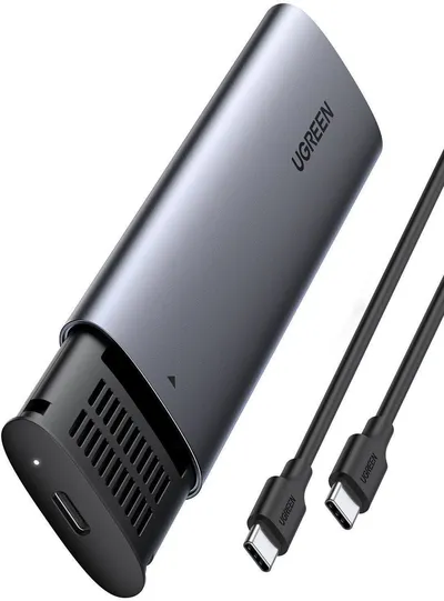 Бокс для накопителя UGREEN CM400-10902, M.2 NVMe, USB