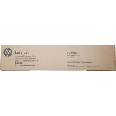 Тонер-картридж HP W9192MC, жёлтый, для Managed CLJ MFP E77822/E77825/E77830, 28 000 стр.
