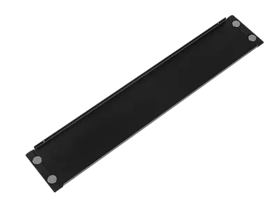 Фальшпанель ЦМО ФП-2-М-9005, 19" 2U, магнитное крепление, металл, черный