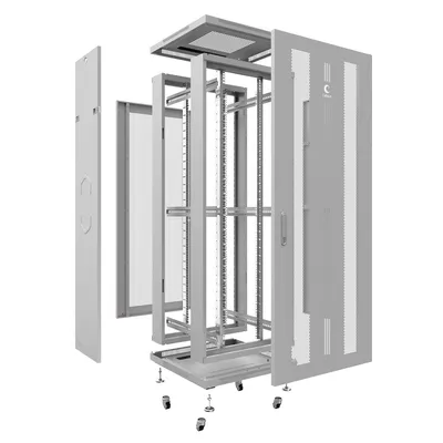 Шкаф Cabeus ND-05C-32U60/80, 19" напольный, 32U, 600×800×1610 мм, IP20