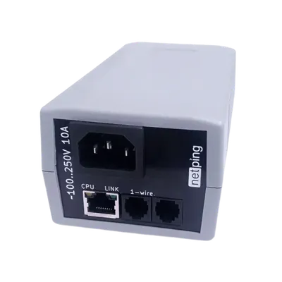 Блок розеток NetPing NetPing 2/PWR-220 v22/ETH, 2 розетки, Ethernet