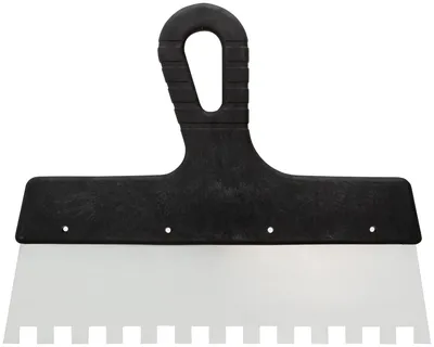 Шпатель зубчатый FIT 30-2348, нерж. сталь, 10×10 мм, 250 мм