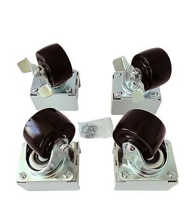 Ролики Eurolan 60A-26-01-31BL, 55 мм, 600 кг, 4 шт.