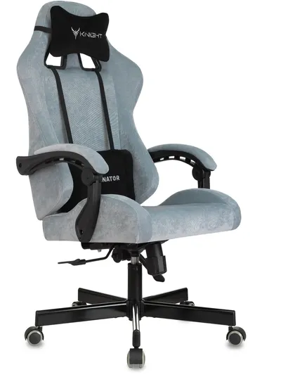 Кресло игровое KNIGHT TERMINATOR GB, ткань, 90–125°, до 150 кг, металл