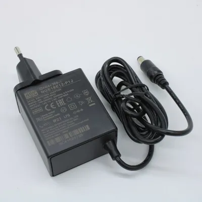 Адаптер Mean Well NGE18E12-P1J, AC-DC, 18Вт, 12В/1.5А, 2xMOPP
