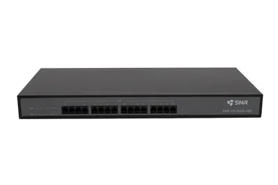 Шлюз VoIP SNR, 16 FXS, 4 RJ45, 16 SIP аккаунтов