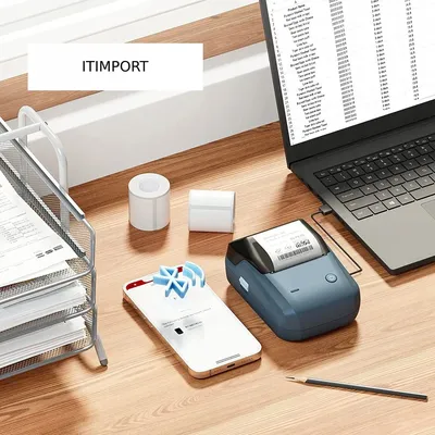 Принтер этикеток NIIMBOT B1 Pro, термопечать 300 dpi, 40 мм/с, USB/Bluetooth